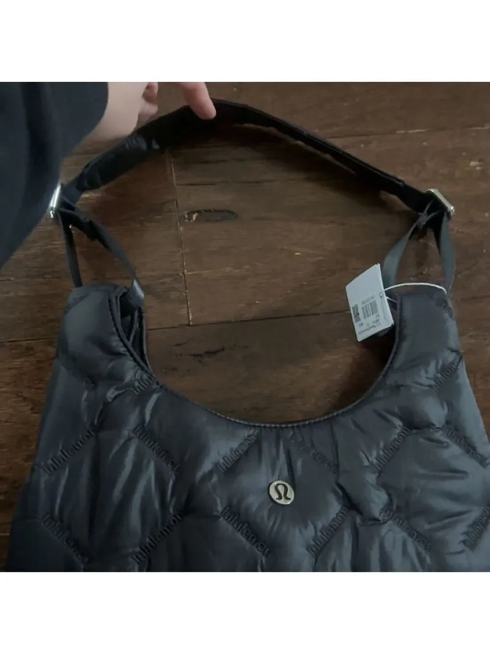 Lululemon Quilty Pleasures Shoulder Bag Mini 5L black-NWT